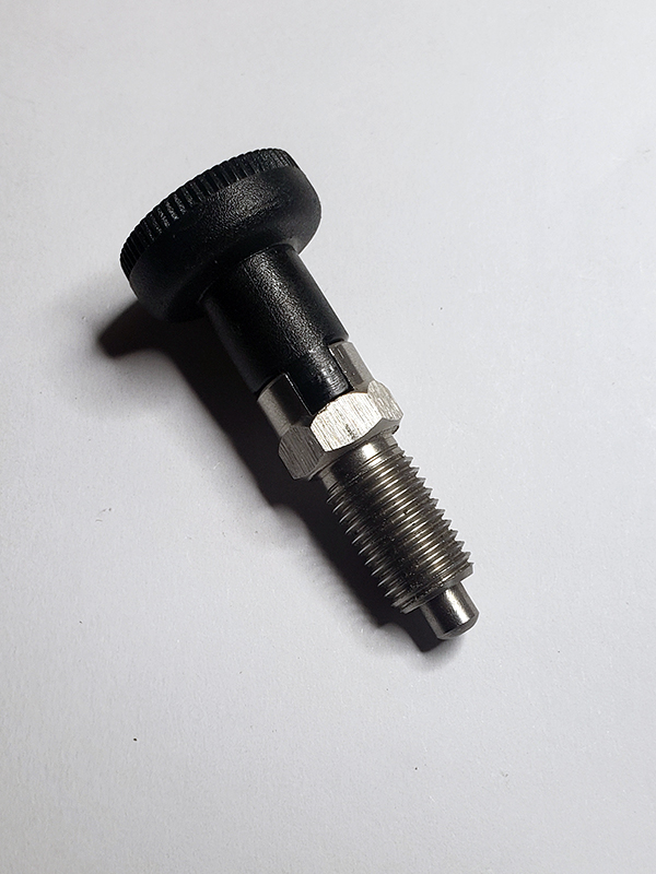 İndeksleme Piston Pimi - Durmalı  M12 Paslanmaz
