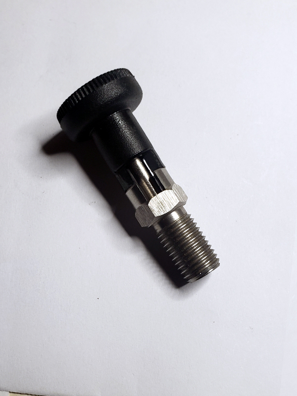 İndeksleme Piston Pimi - Durmalı  M12 Paslanmaz