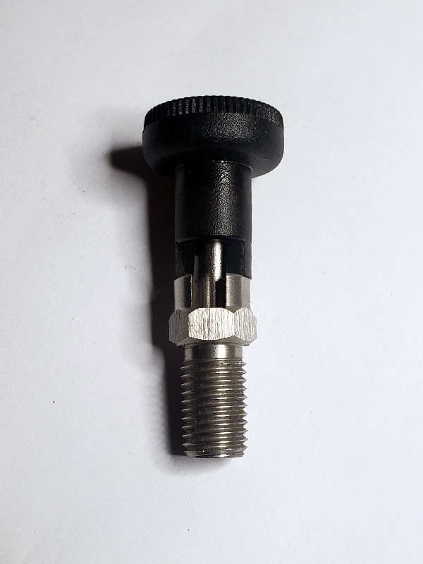 İndeksleme Piston Pimi - Durmalı  M12 Paslanmaz